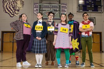 "The 25th Annual Putnam County Spelling Bee" actors